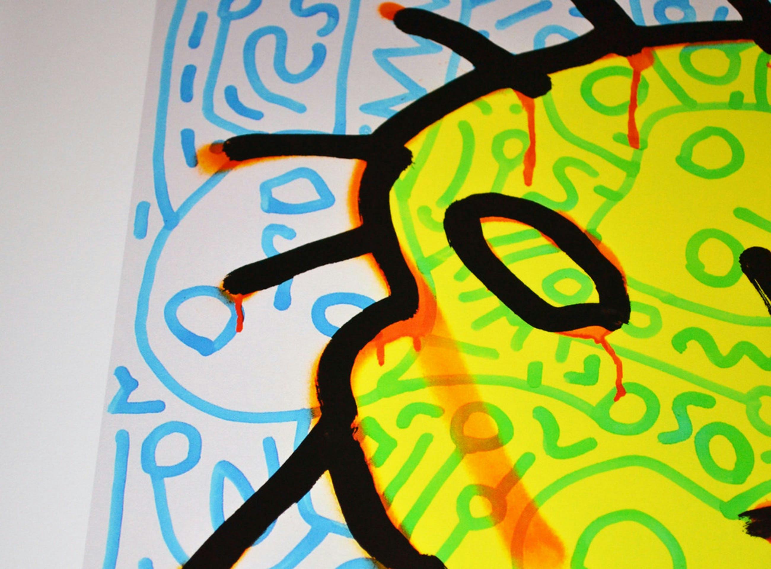 Paul Kostabi - Handgesigneerde kleuren giclee: Going Ape - 2013 kopen? Bied vanaf 99!