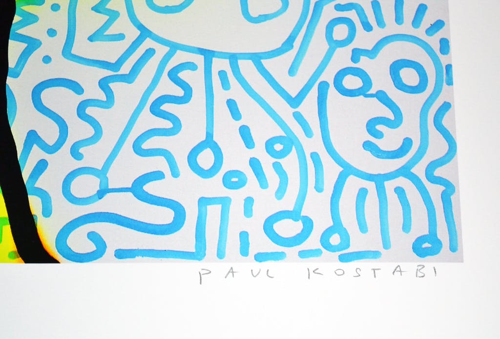 Paul Kostabi - Handgesigneerde kleuren giclee: Going Ape - 2013 kopen? Bied vanaf 99!