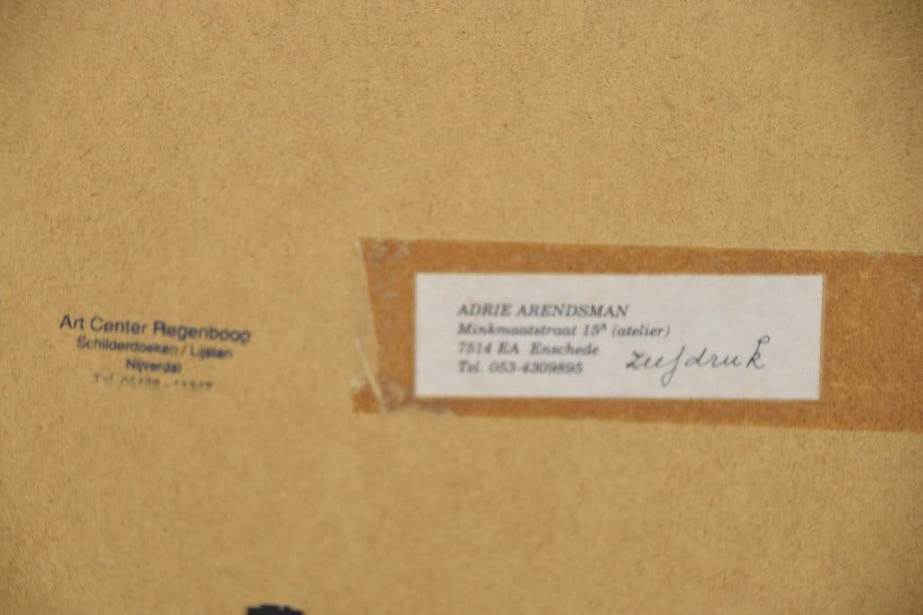 Adrie Arendsman - Zeefdruk op papier - Titel onbekend kopen? Bied vanaf 10!