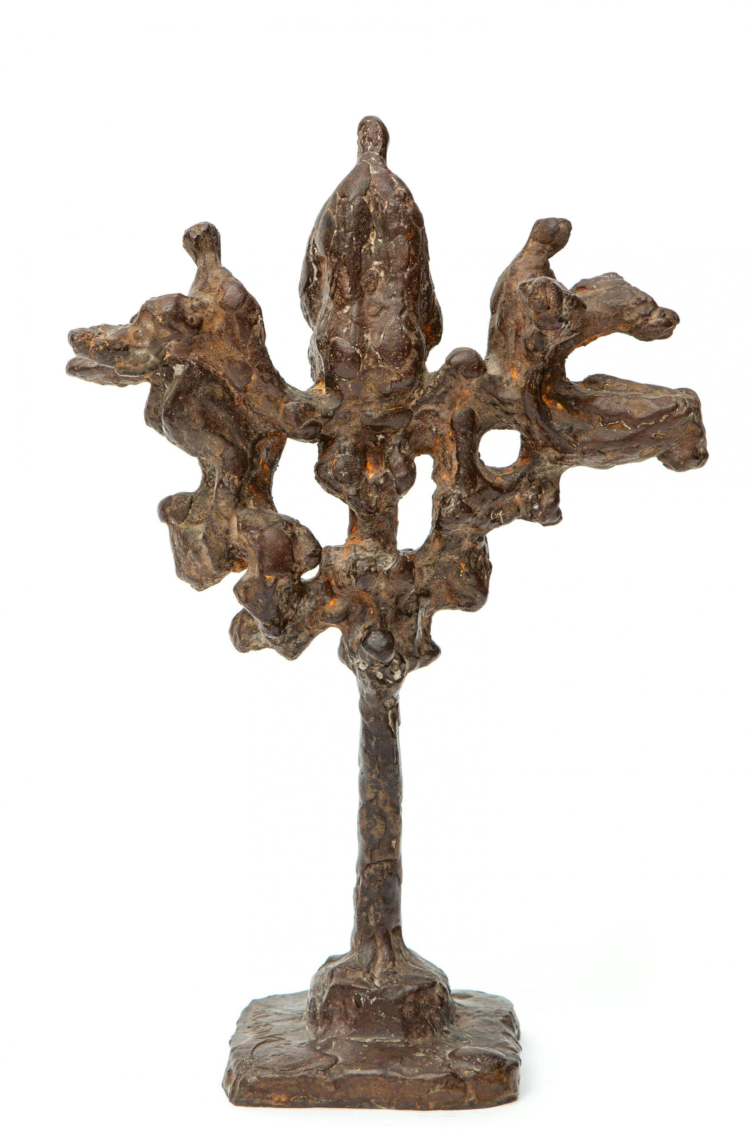 Nic Jonk - "Sedes sapientiae" - zeer fors bronzen beeld in zeer beperkte oplage kopen? Bied vanaf 1650!