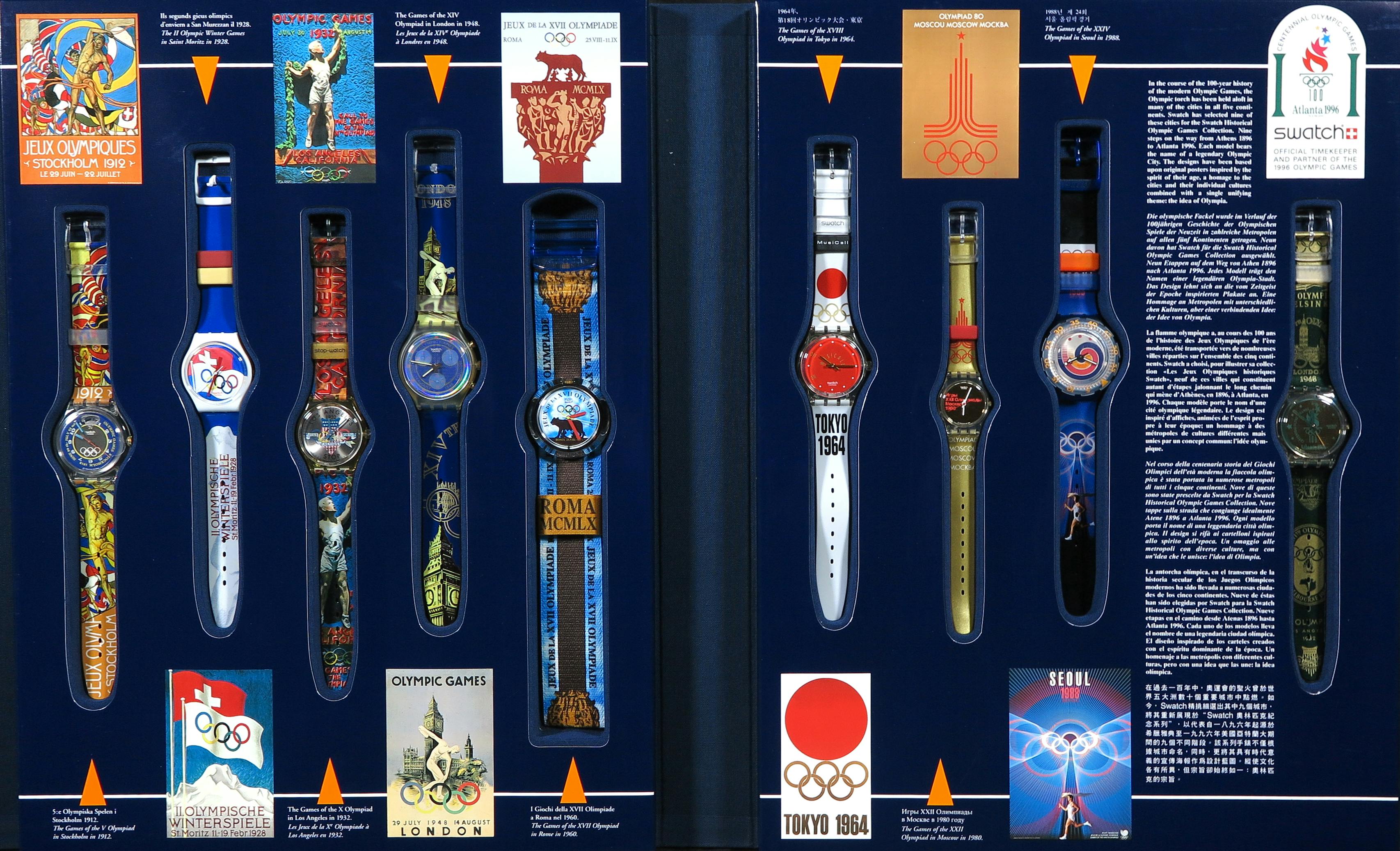 Swatch - Swatch Historical Olympic Games Collection kopen? Bied vanaf 350!