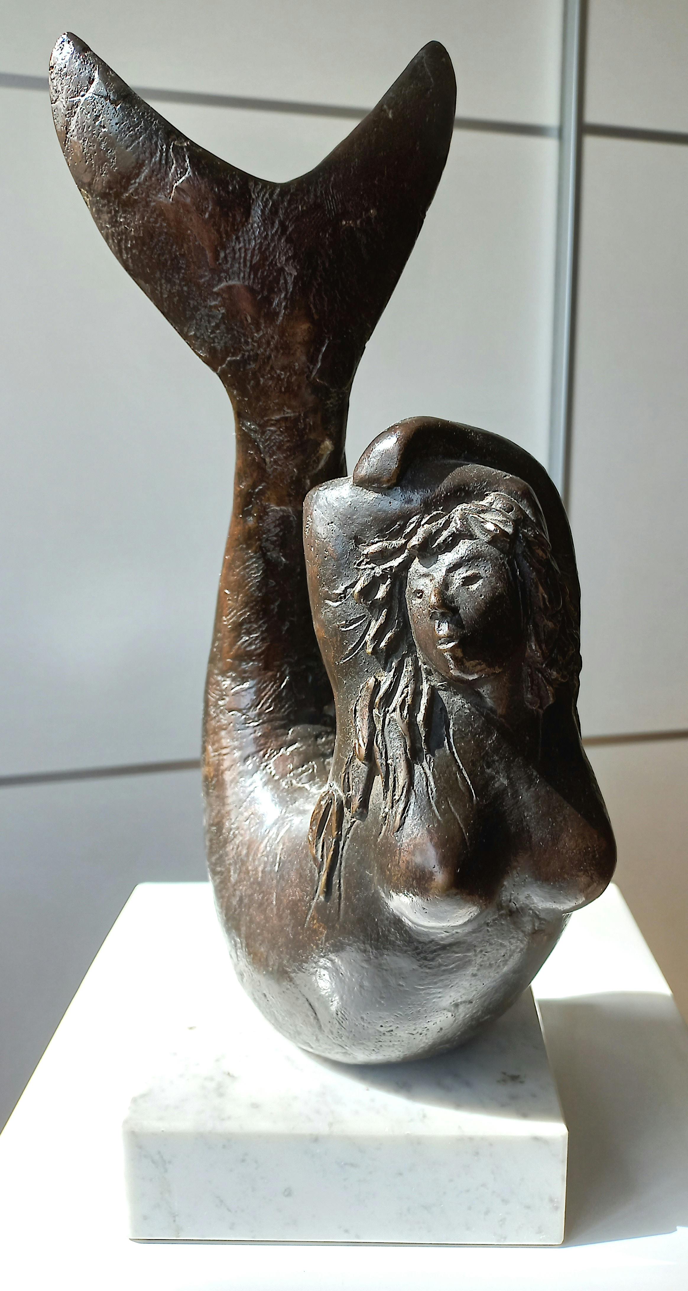 Evert den Hartog - Zeemeermin, bronzen beeld kopen? Bied vanaf 895!