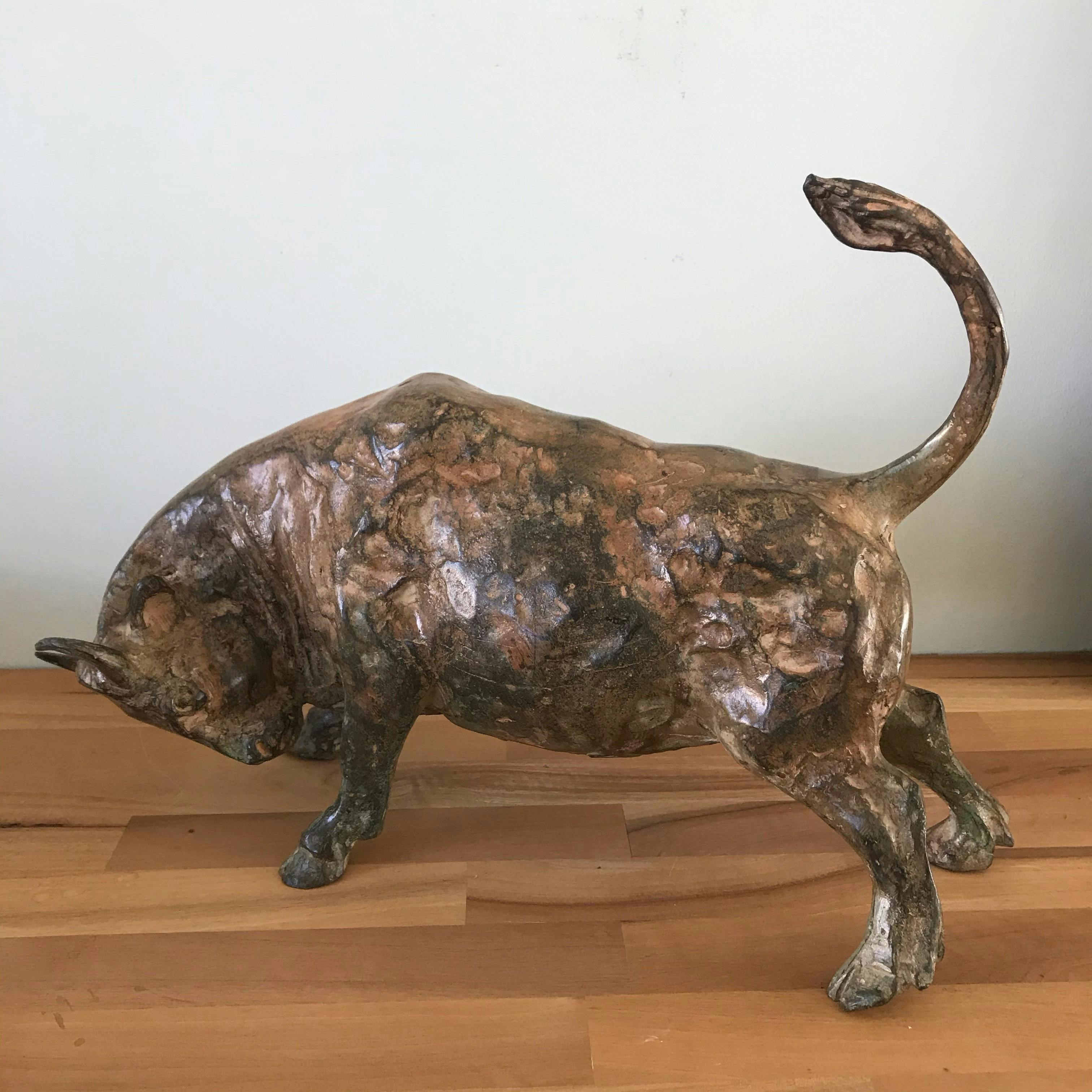 Pierre Chenet - Mooi bronzen beeld - Fonderie Pierre Chenet - Stier (Bull) kopen? Bied vanaf 475!