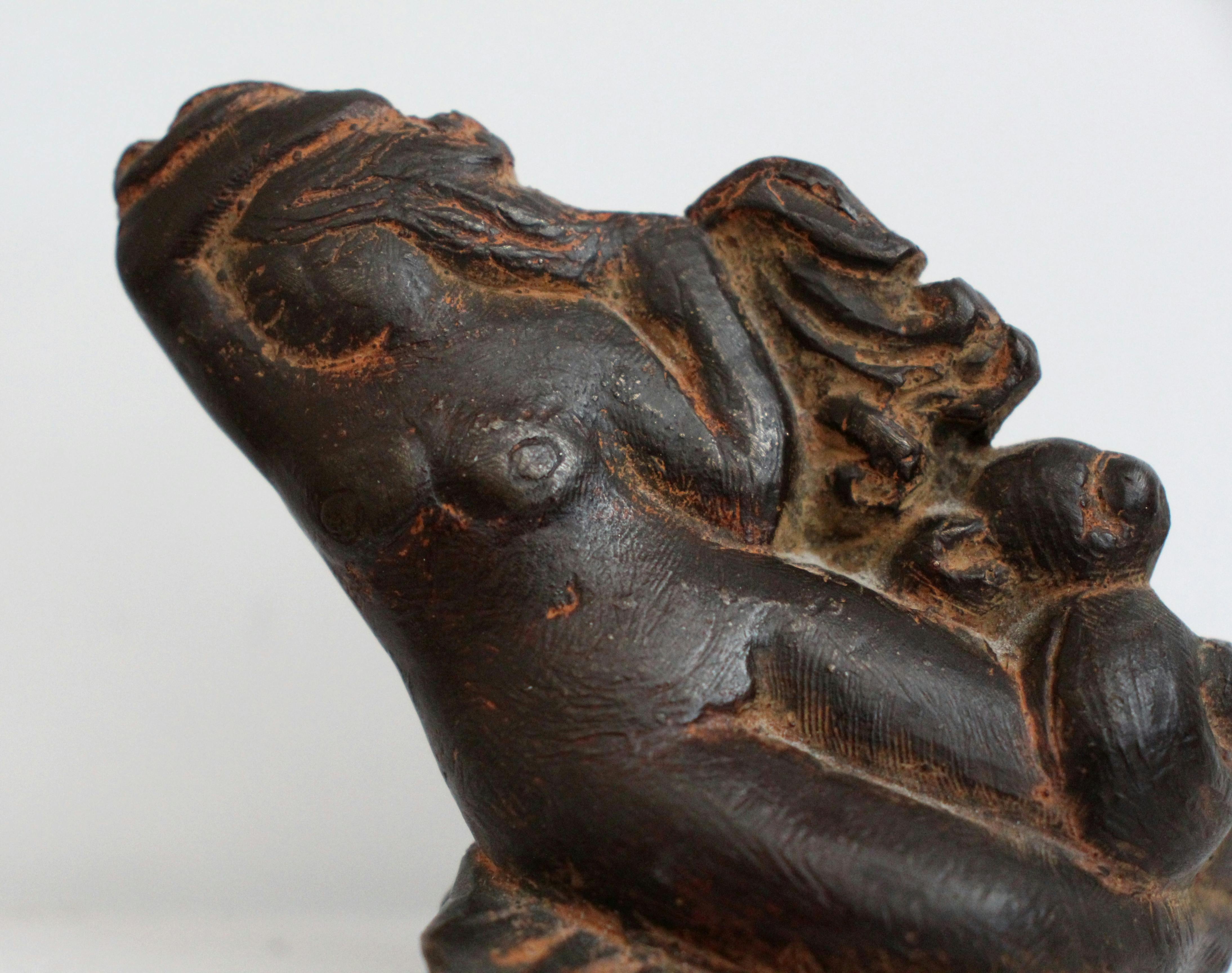 Jan Meefout - Bronzen beeldje: Zeemeermin kopen? Bied vanaf 495!