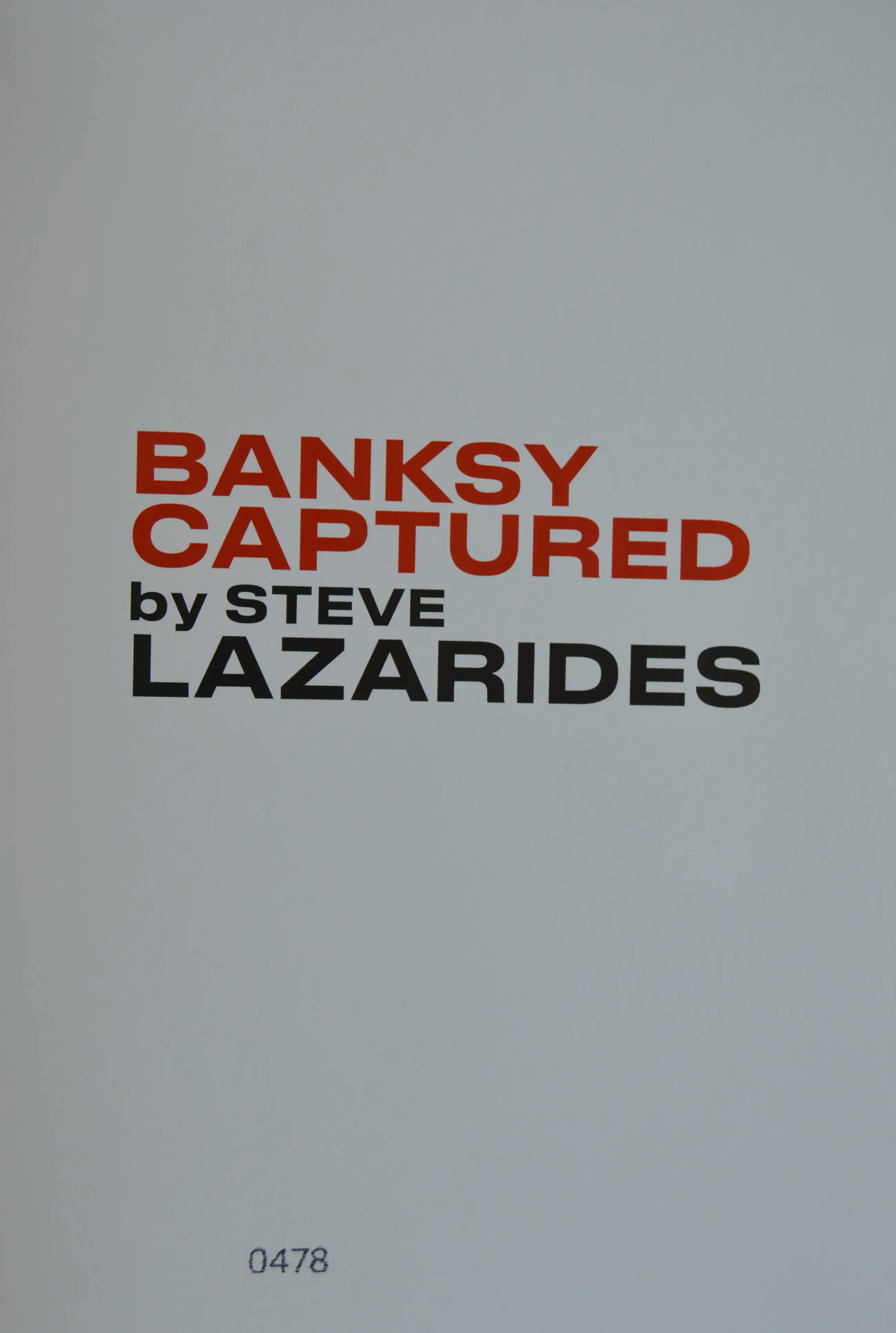 Banksy - Banksy, Steve Lazarides: BANKSY CAPTURED. 1ste druk !! kopen? Bied vanaf 1!