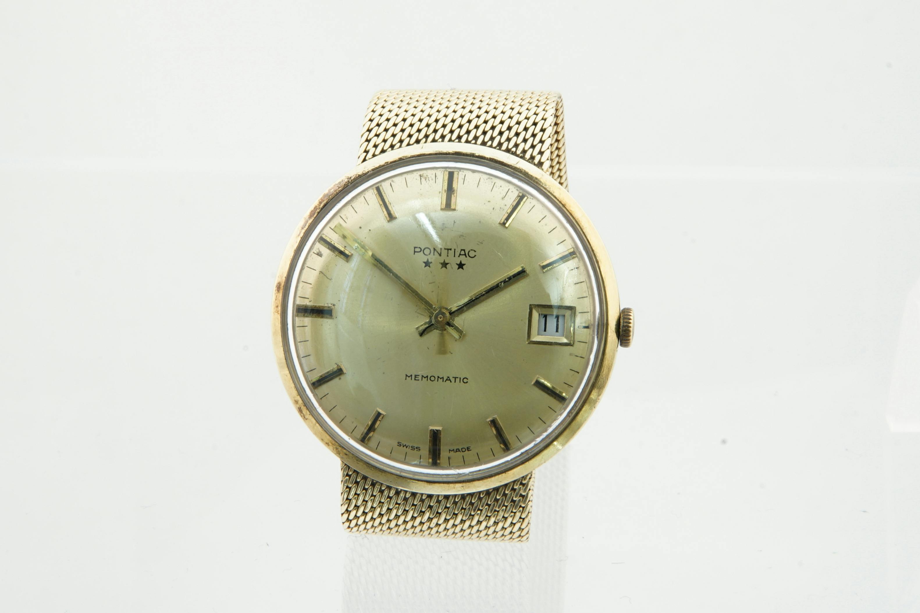 Vintage fifties 14 krt gouden Pontiac \